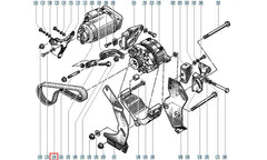 19 Alternatör Kayışı Şema