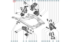 19 Motor Ön Bağlantı Takozu Şema