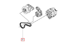 Pick-Up Alternatör Kayışı Şema