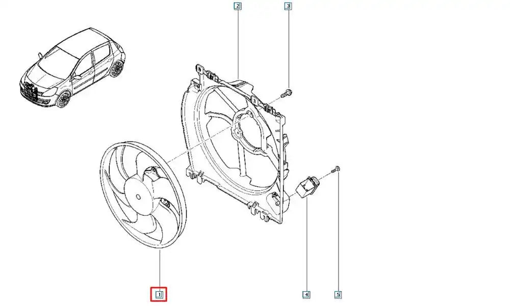 Modüs Fan Motoru Komple Şema