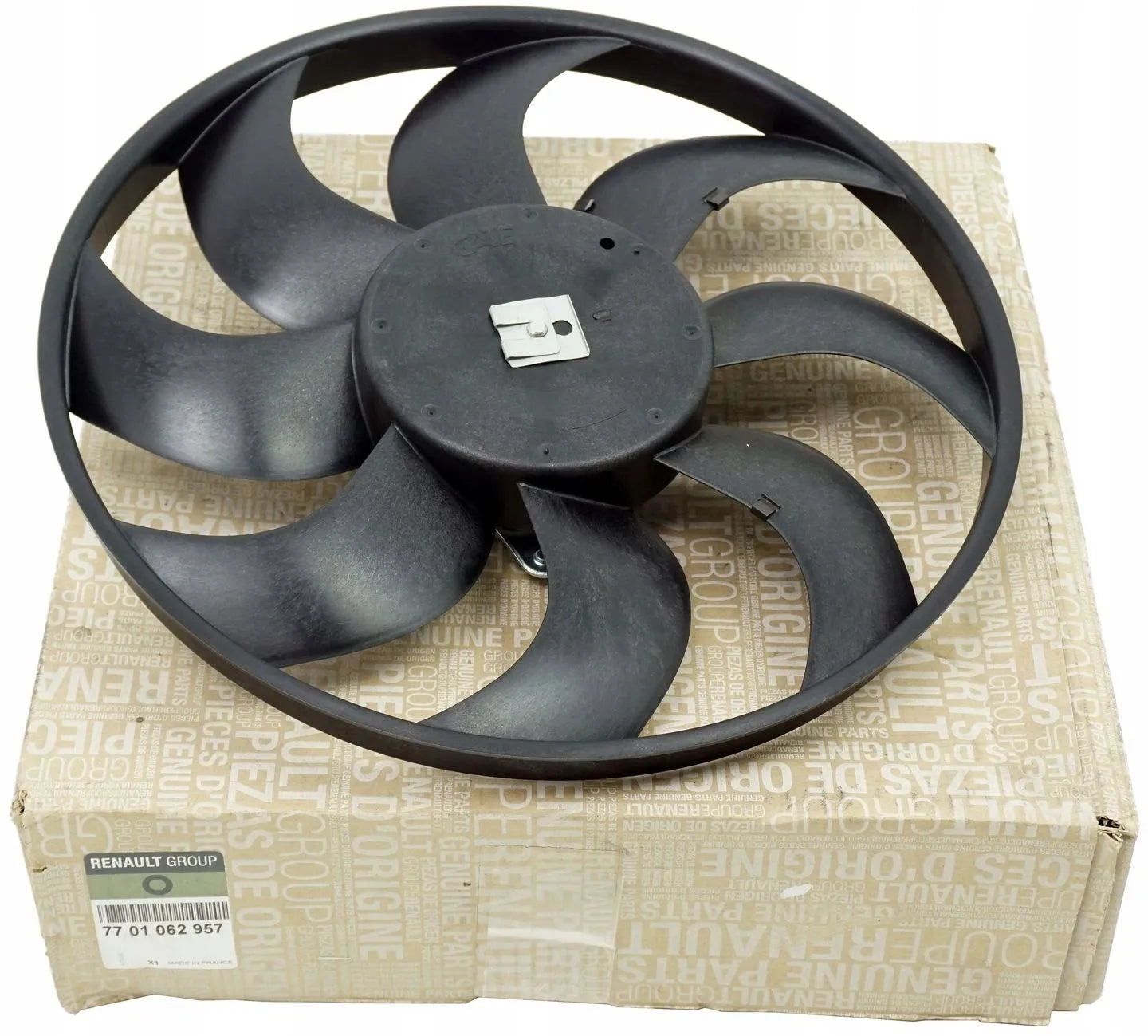 Kangoo Fan Motoru Ve Fan Pervanesi Seti 2003-2009 Orjinal 