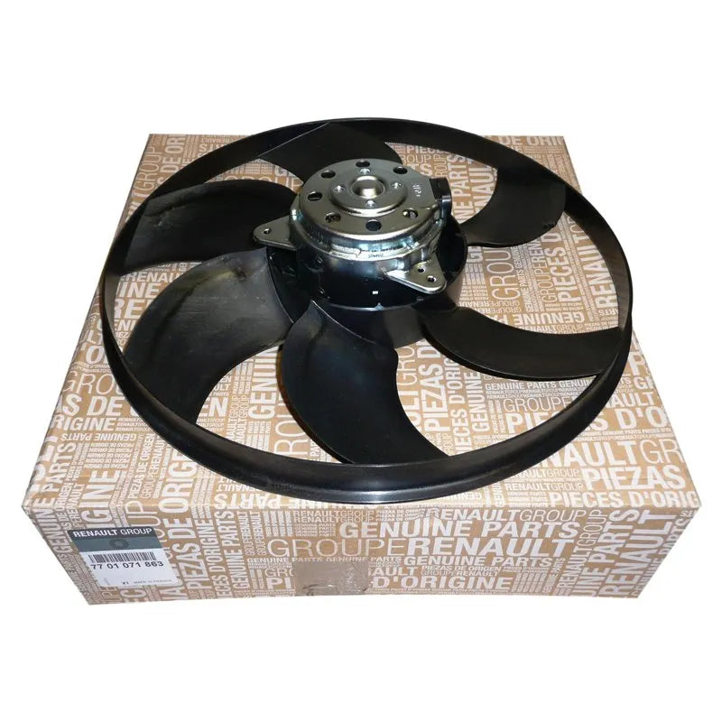 Kangoo Fan Motoru Ve Fan Pervanesi Seti 2010-2012 Orjinal 