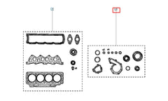Kangoo Motor Contası Takım Alt + Üst Şema