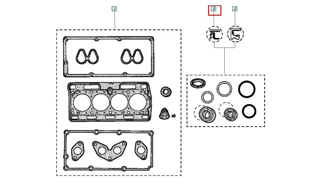 Clio Motor Contası Takım Alt Şema