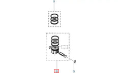 Master Silindir Onarım Seti (Piston, Segman) Şema
