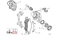 Palio Ön Fren Balatası Şema