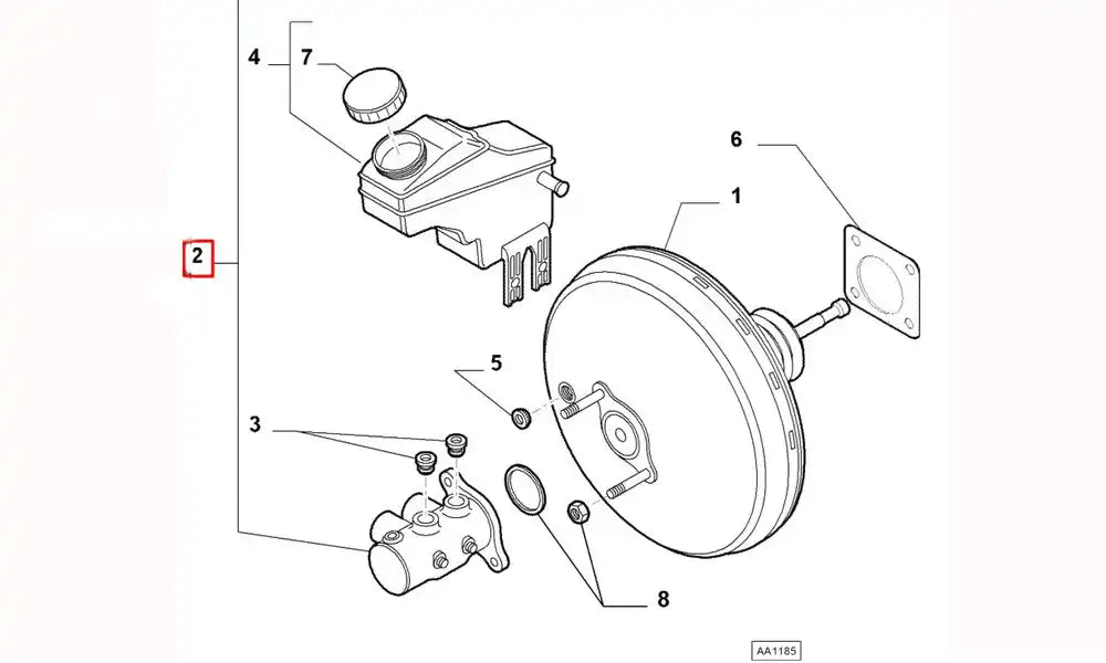 Doblo Fren Ana Merkezi Şema