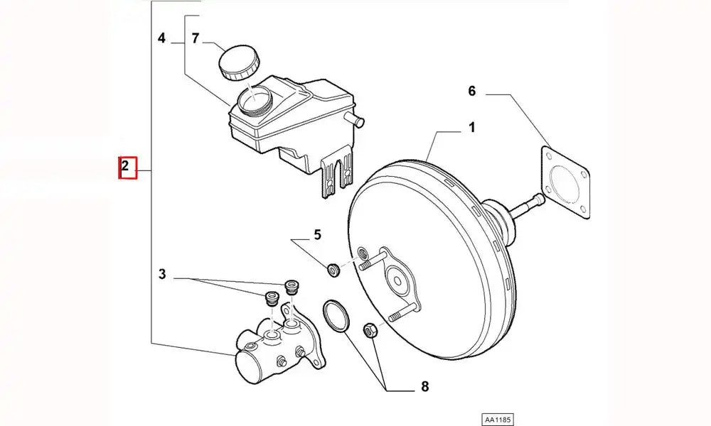 Doblo Fren Ana Merkezi Şema