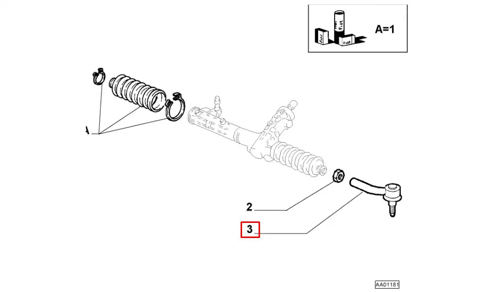 Fiorino Rot Başı Şema