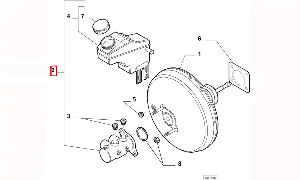 Doblo Fren Ana Merkezi Şema
