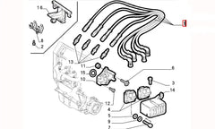 Punto Buji Kablosu Şema
