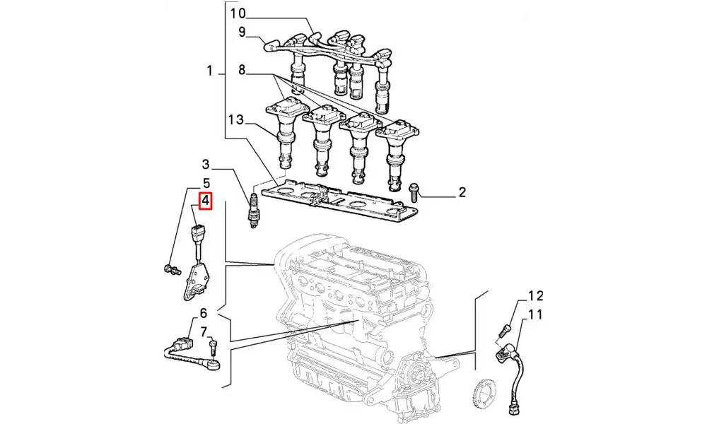 Marea Eksantirik Mil Sensörü Şema