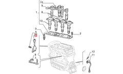 Marea Eksantirik Mil Sensörü Şema