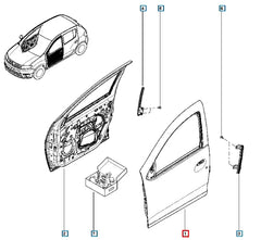 Clio Kapı Komple Şema