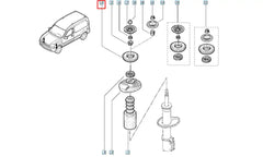 Twingo Amortisör Takozu Şema