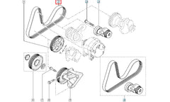 Laguna Alternatör Kayışı Şema