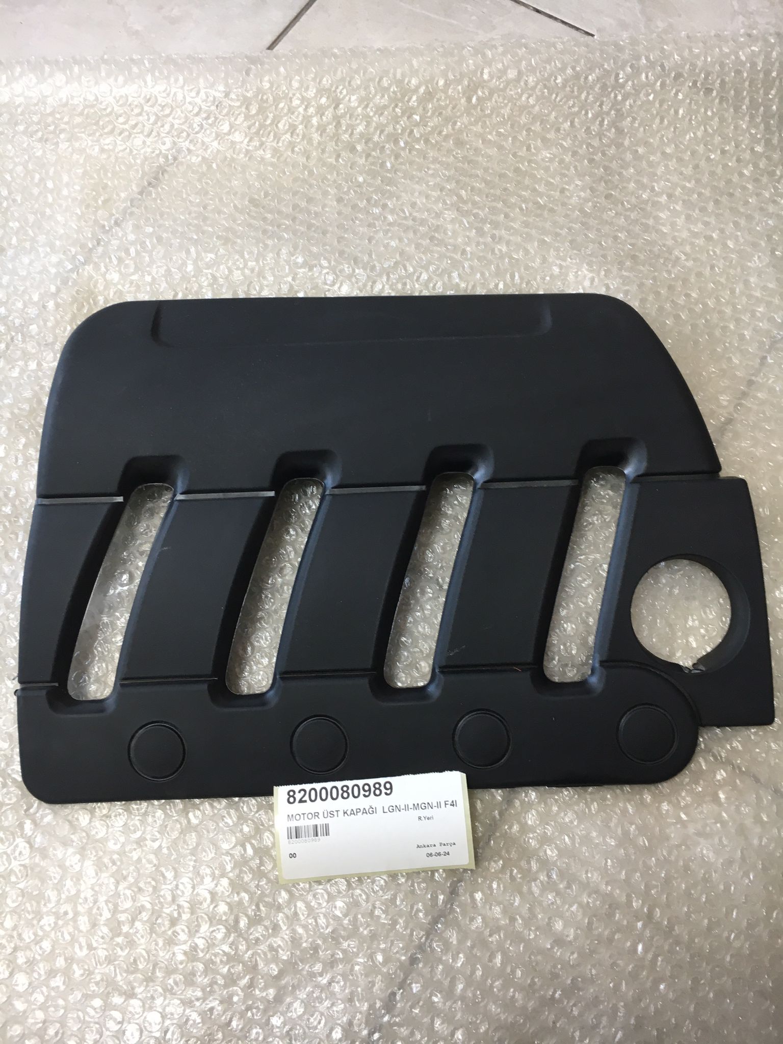 Megane Motor Üst Koruma Kapağı 2004-2009 Orjinal 