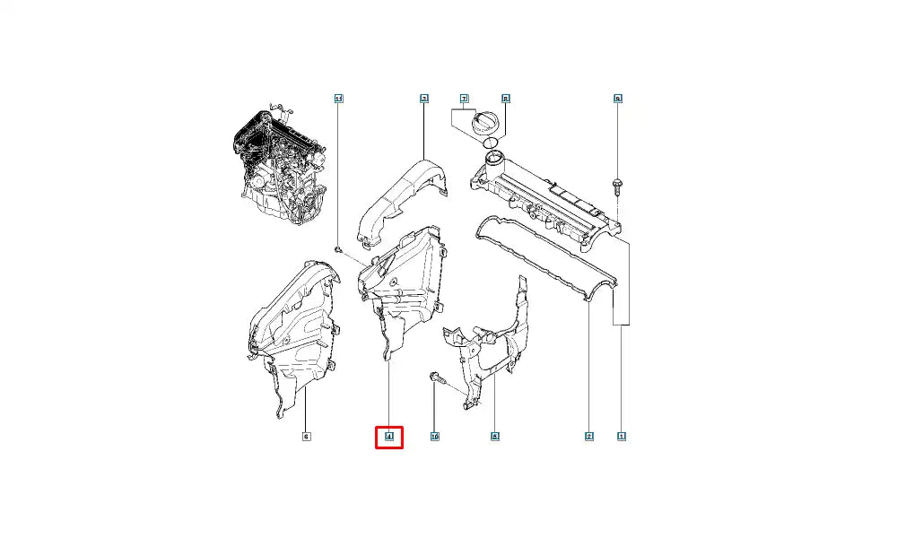Talisman Triger Koruma Kapağı Şema