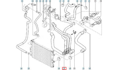 Megane Motor Radyatörü Alt Hortumu Şema