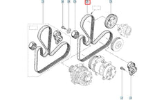 Doblo Alternatör Kayışı Şema