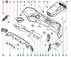 Sandero Tampon Bağlantı Ayağı Şema