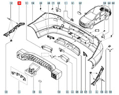 Logan Tampon Bağlantı Ayağı Şema