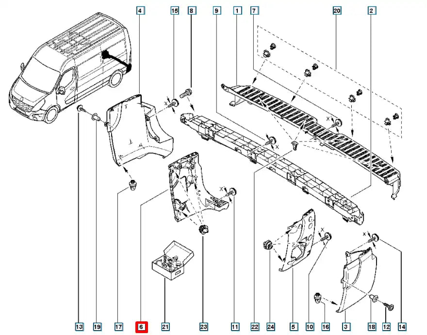 Master Tampon Bağlantı Ayağı Şema