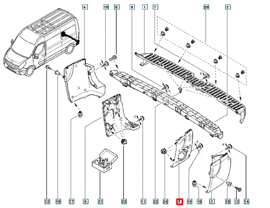 Master Tampon Bağlantı Ayağı Şema