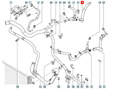 Megane Kalorifer Hortumu Şema