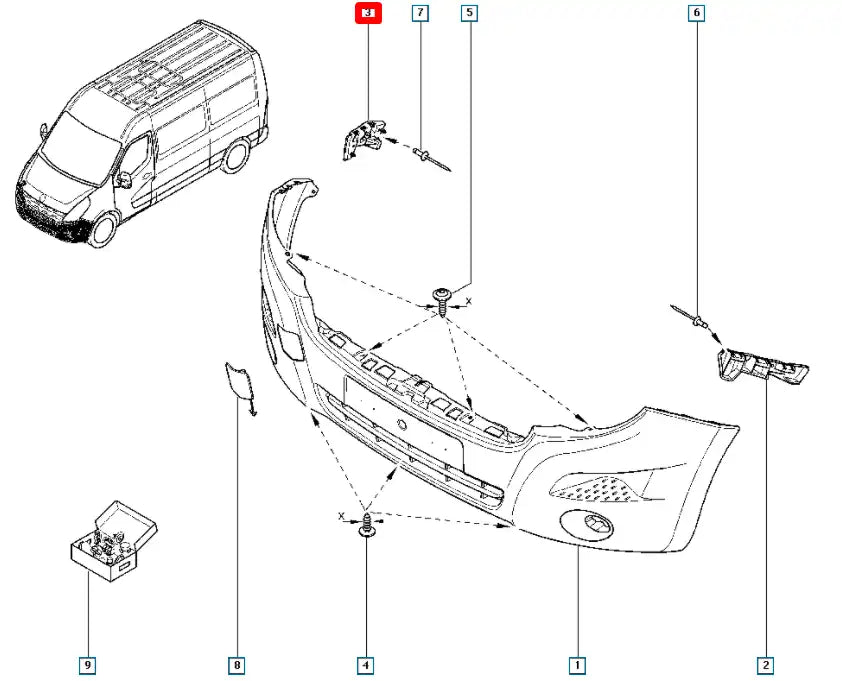 Master Tampon Bağlantı Ayağı Şema