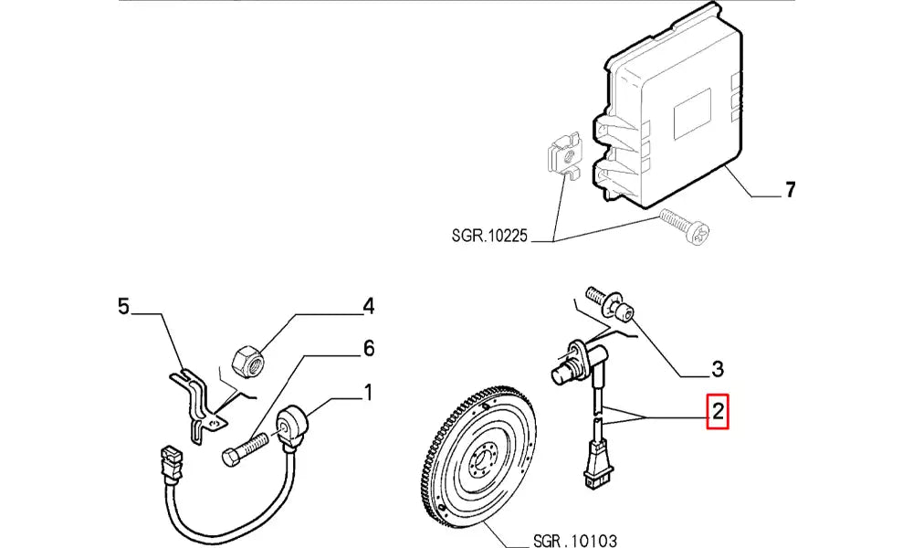 Ducato Krank Sensörü Şema