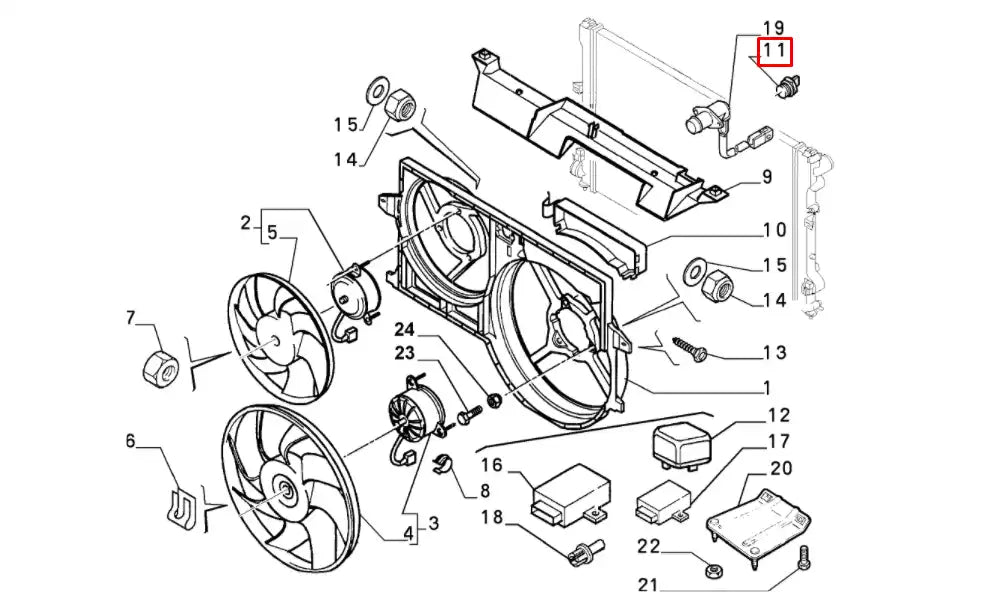 Scudo Fan Müşürü Şema