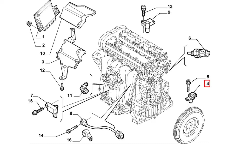 Ducato Krank Sensörü Şema