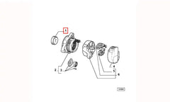 Marea Alternatör Kasnağı Şema