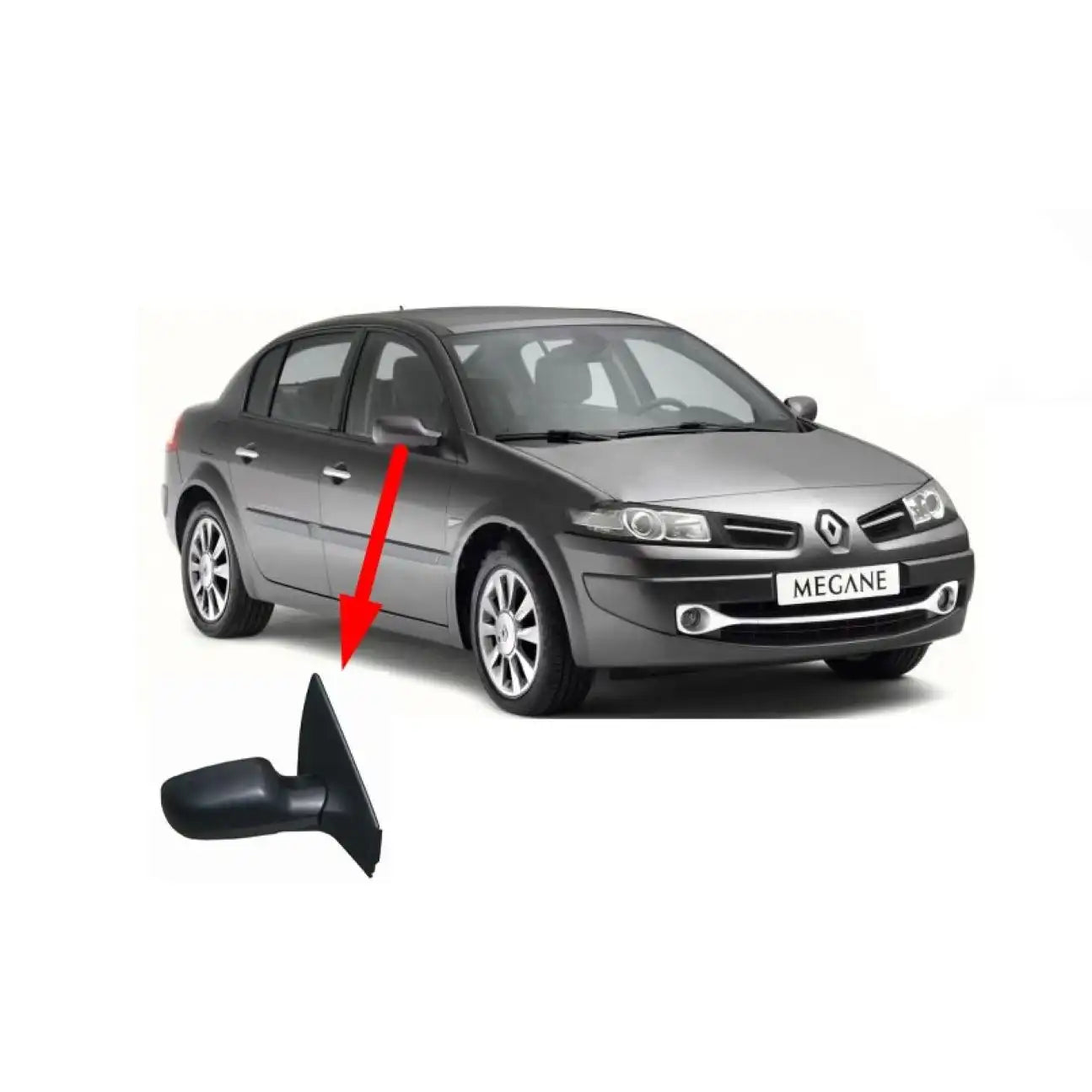 Megane Yan Ayna Montaj