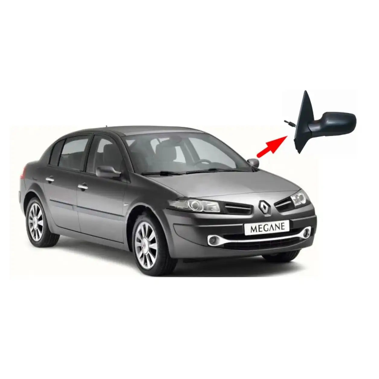 Megane Yan Ayna Montaj