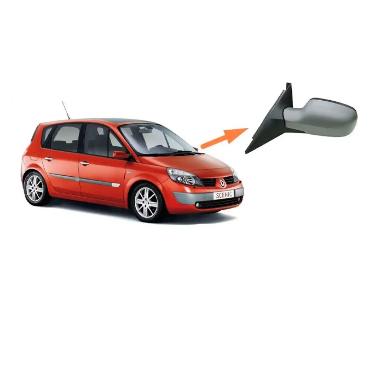 Megane Yan Ayna Montaj