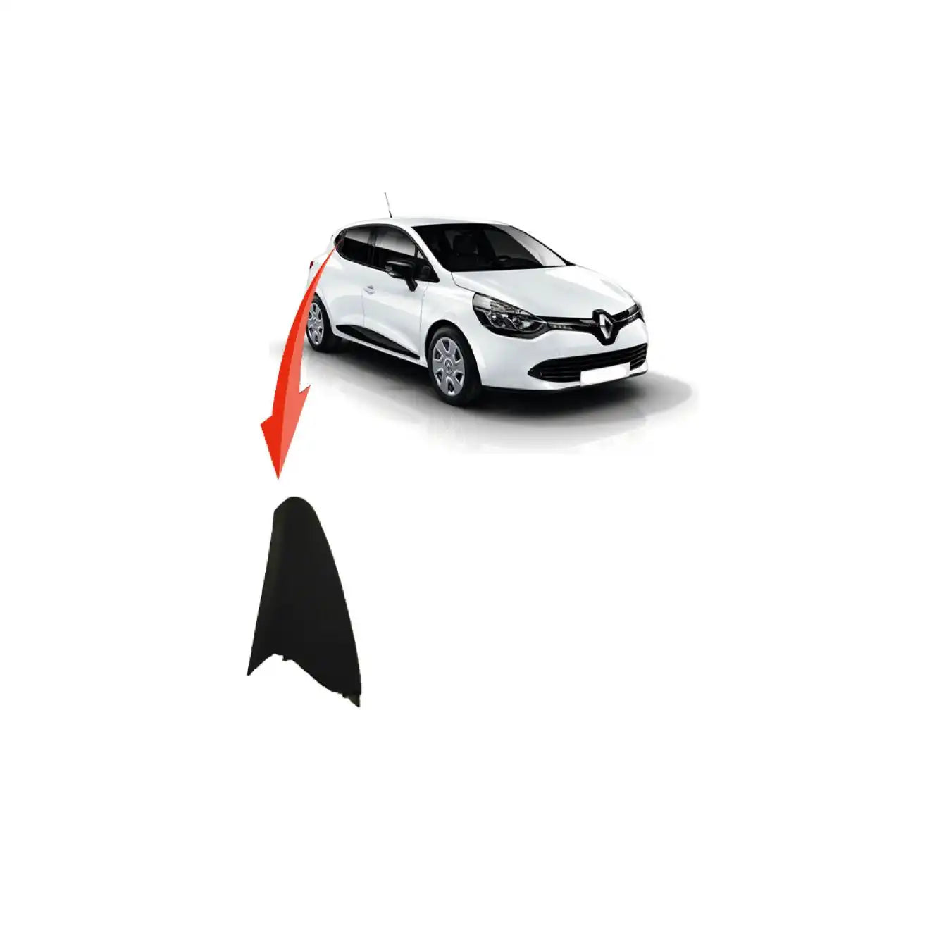 Clio Arka Kapı Döşemesi Üst Kenar Plastiği Montaj