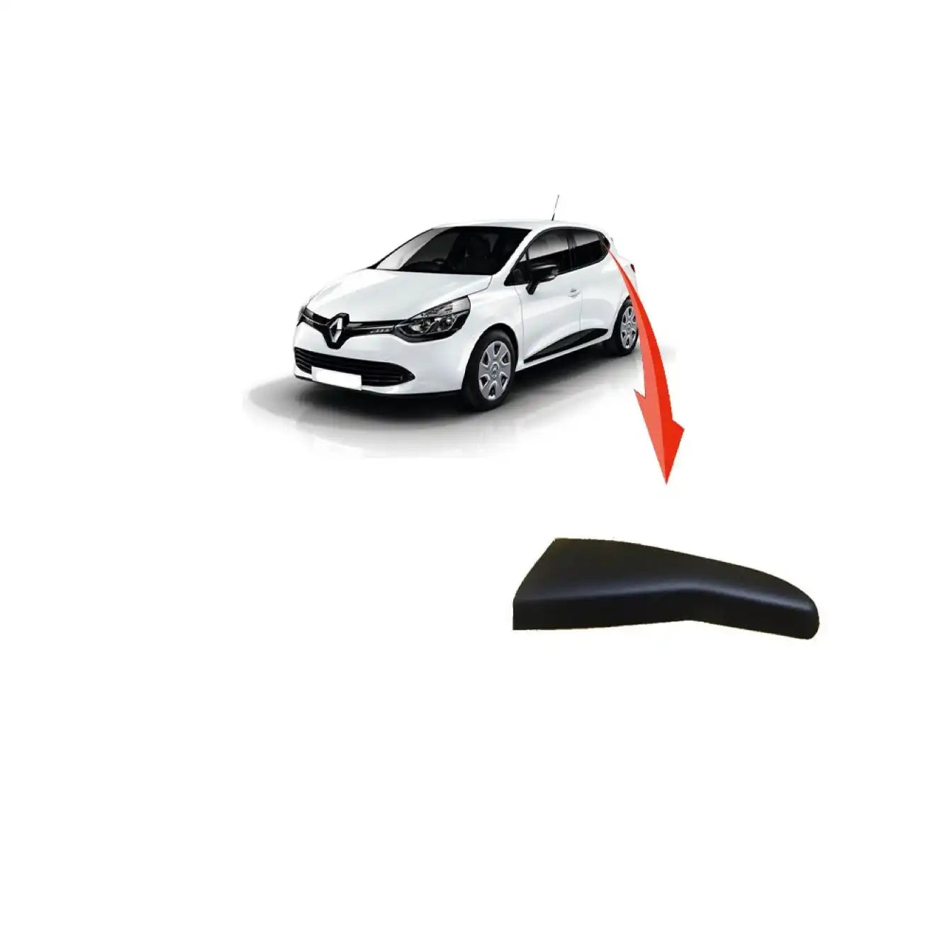 Clio Arka Kapı Döşemesi Üst Kenar Plastiği Montaj