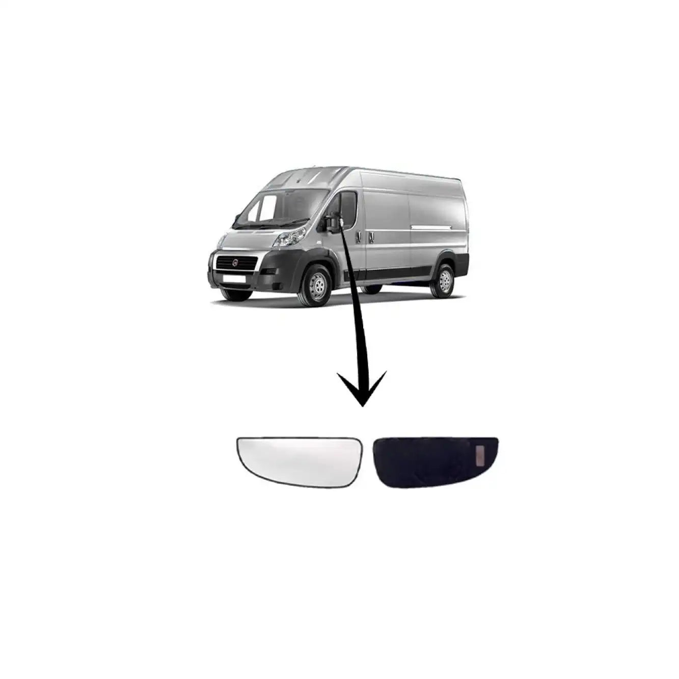 Ducato Yan Ayna Camı Montaj
