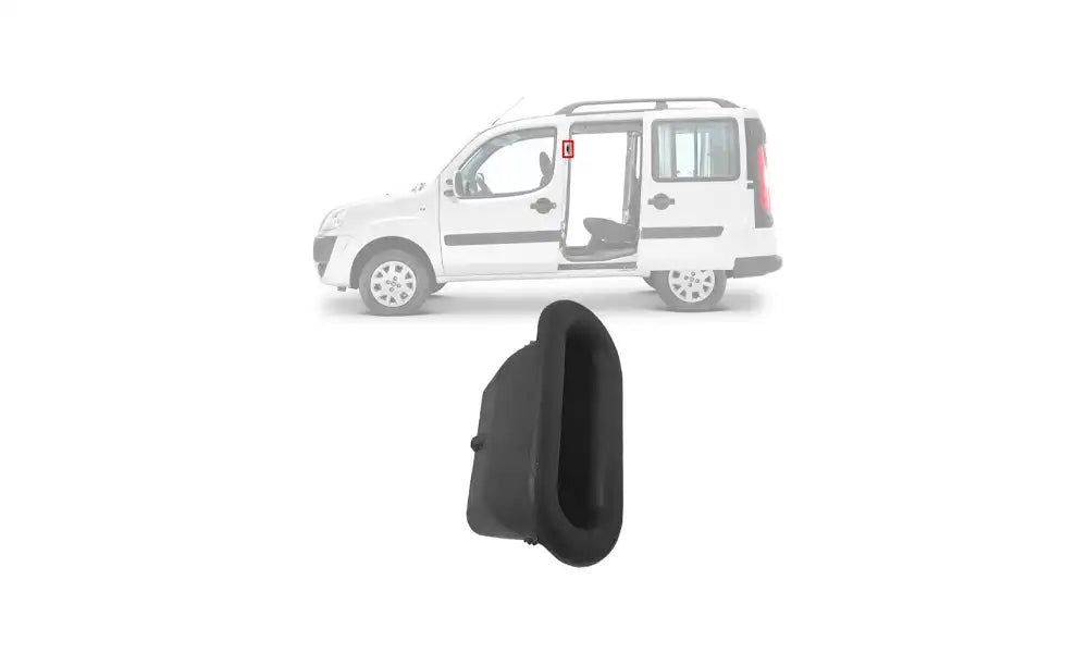 Doblo Sürgülü Kapı Kilit Karşılık Plastiği Montaj