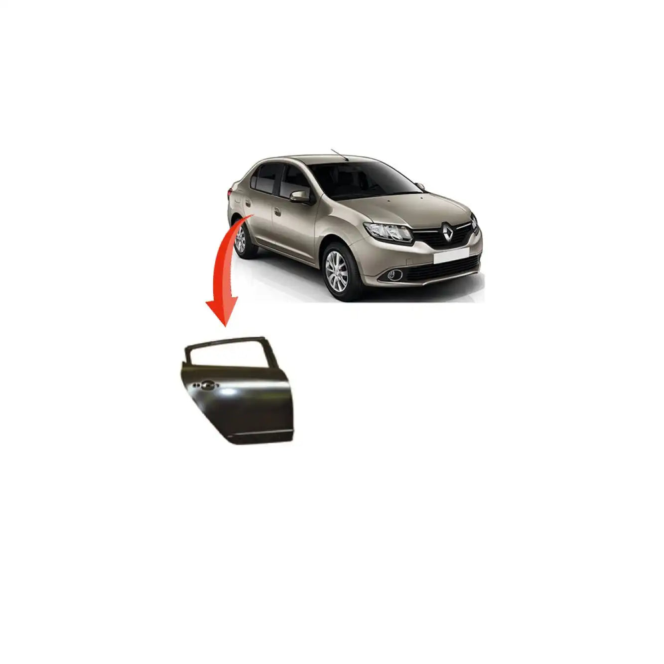 Clio Kapı Komple Montaj