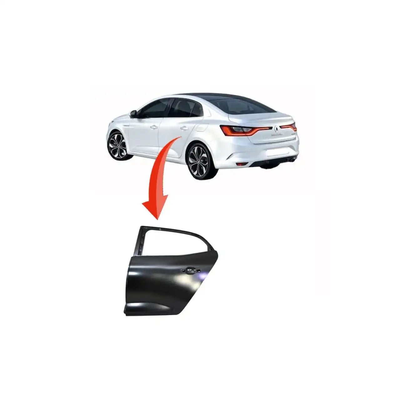 Megane Kapı Komple Montaj