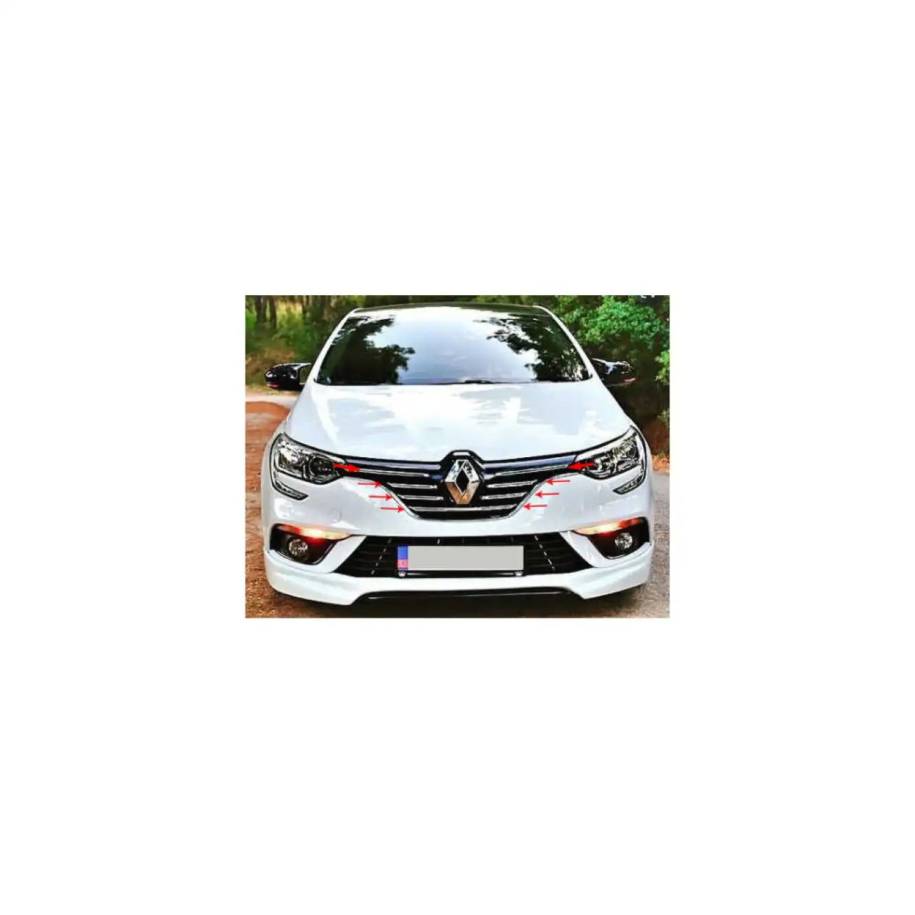 Megane Ön Panjur Çıtası Montaj