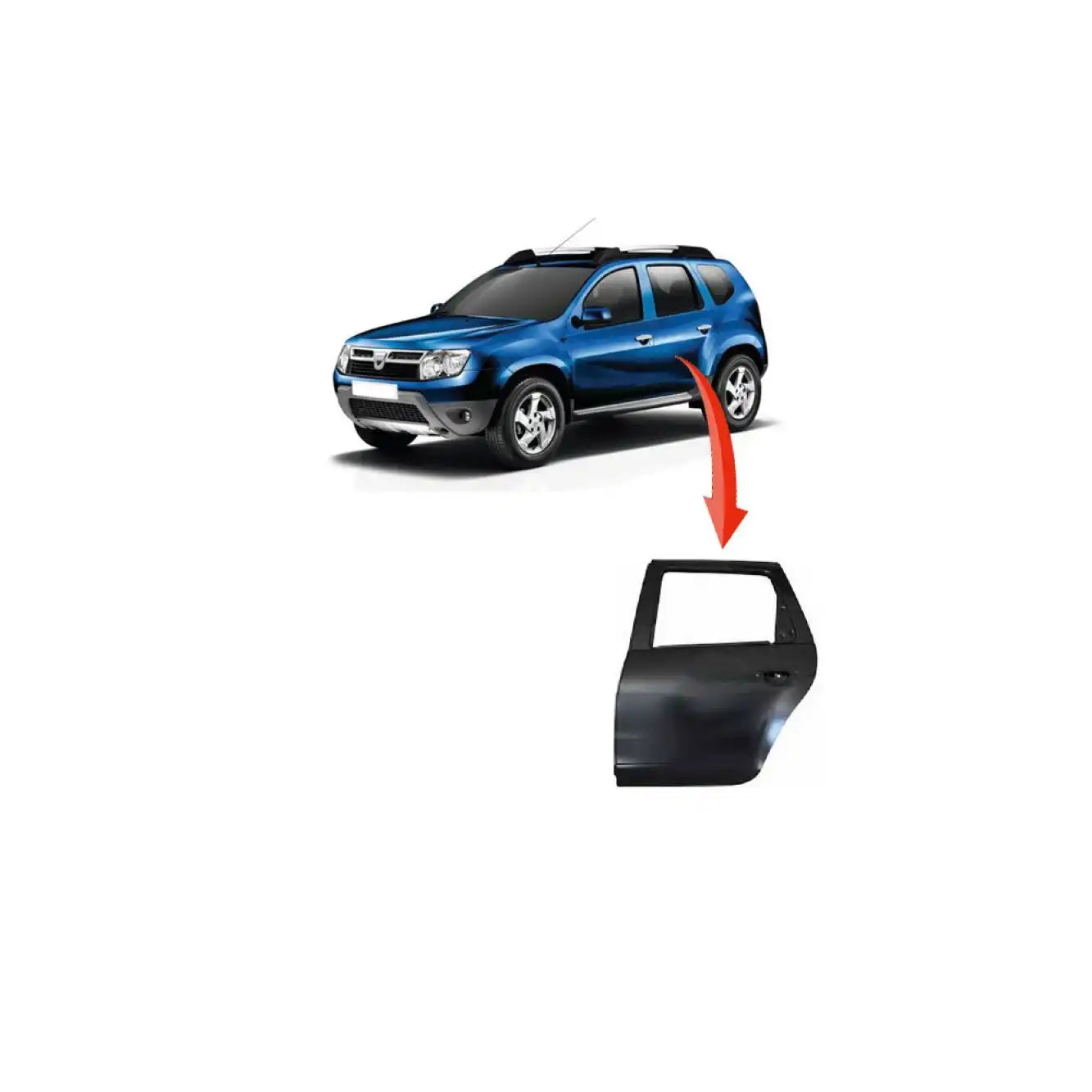 Duster Kapı Komple Montaj