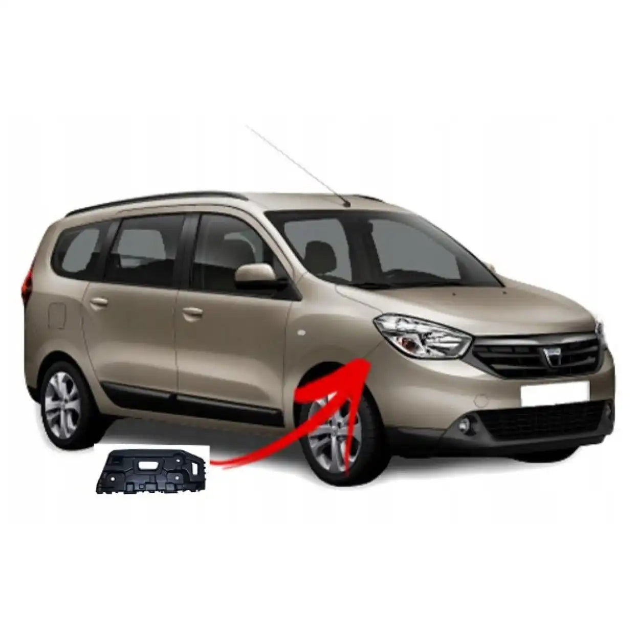 Lodgy Tampon Bağlantı Ayağı Montaj