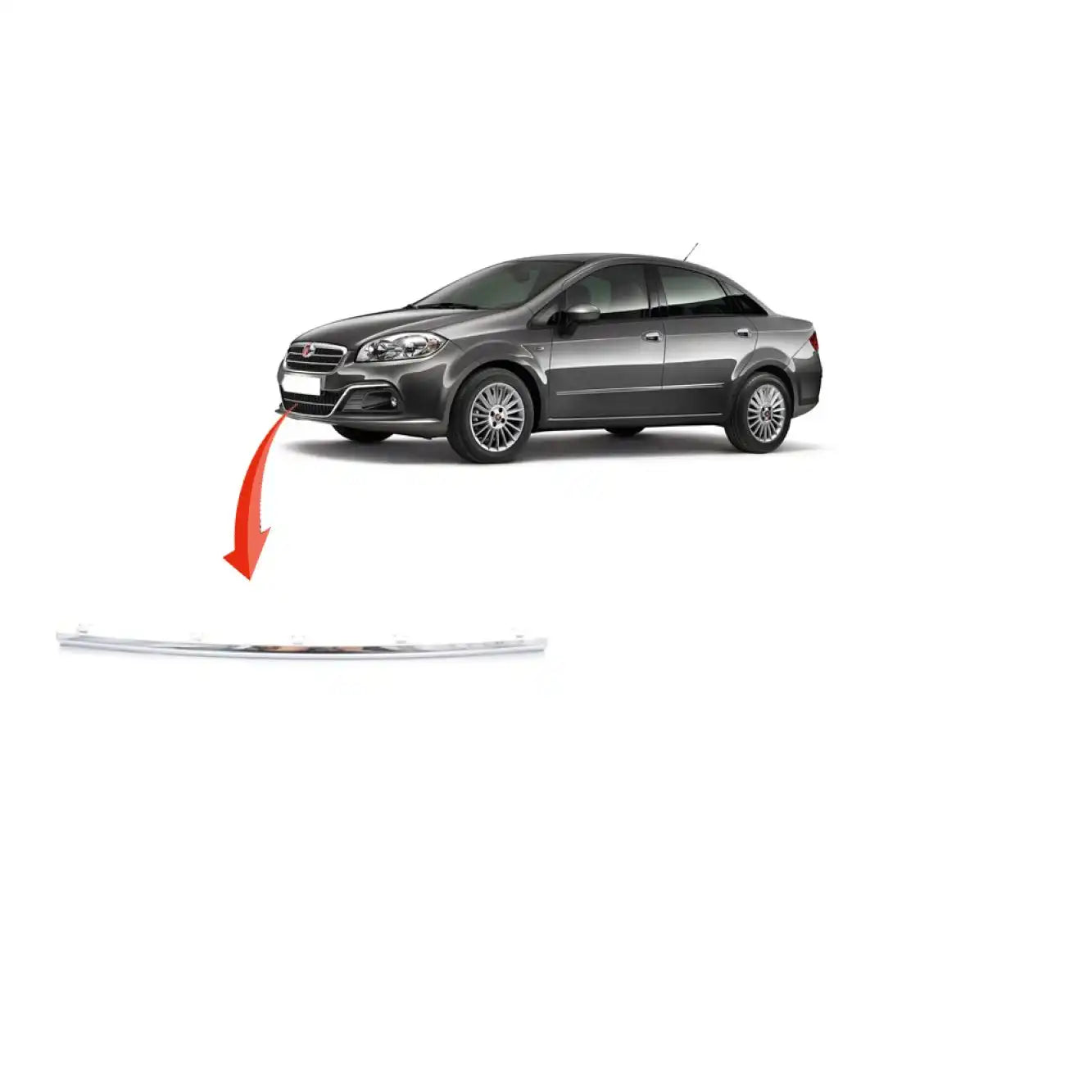 Fiorino Tampon Izgarası Çıtası Montaj