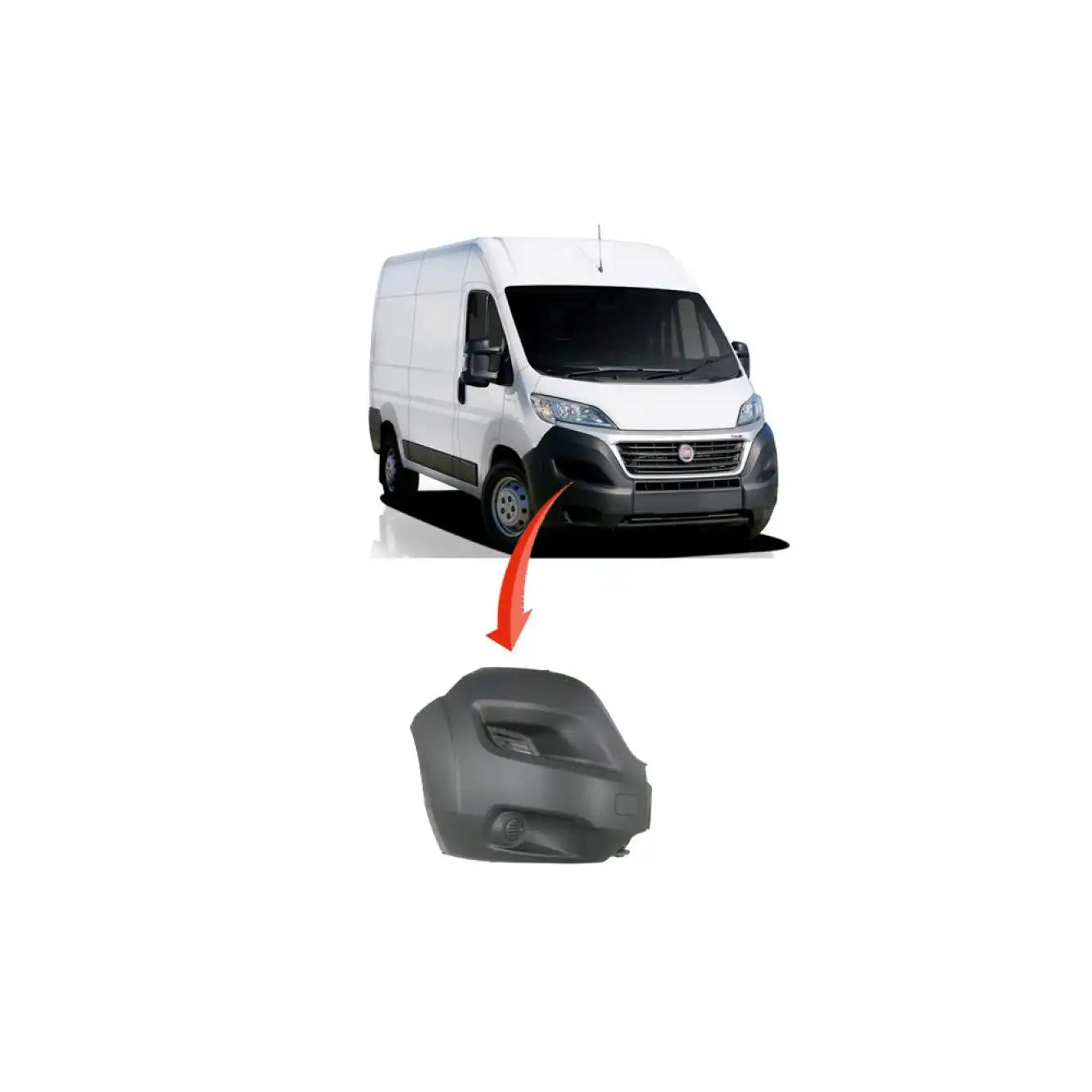 Ducato Ön Tampon Köşe Montaj
