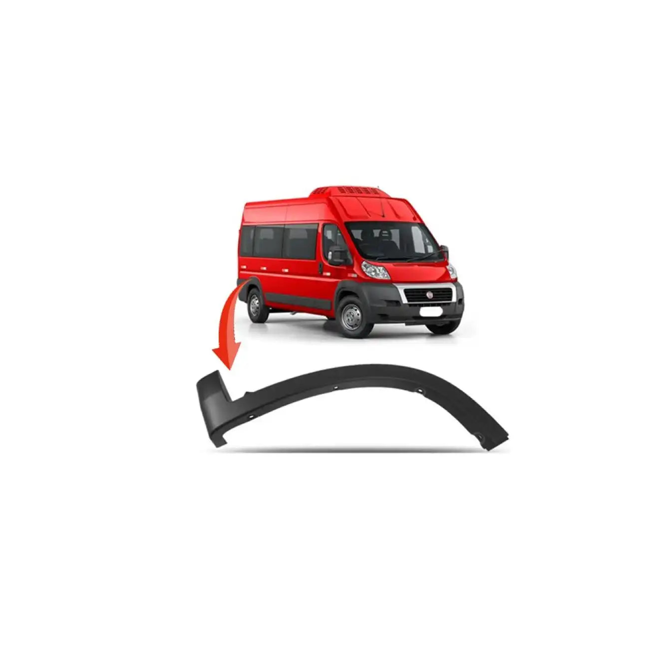 Ducato Çamurluk Ağzı Kaplama Plastiği Montaj