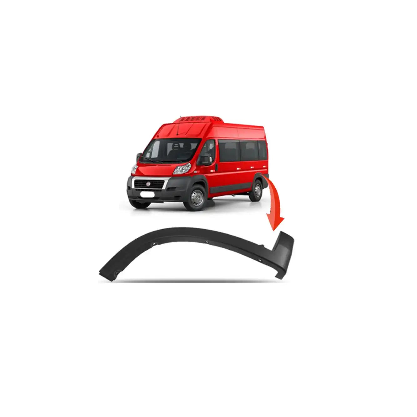 Ducato Çamurluk Ağzı Kaplama Plastiği Montaj